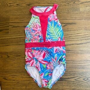 Chalk Warrior Ozone rare gymnastics leotard